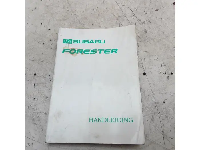 Instructie Boekje Subaru Forester 99-