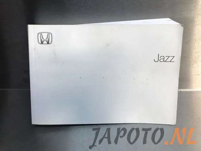Instructie Boekje Honda Jazz