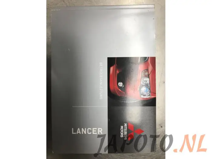 Instructie Boekje Mitsubishi Lancer