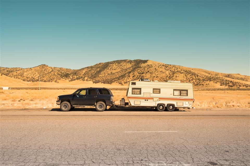 trekhaak monteren voor SUV met caravan